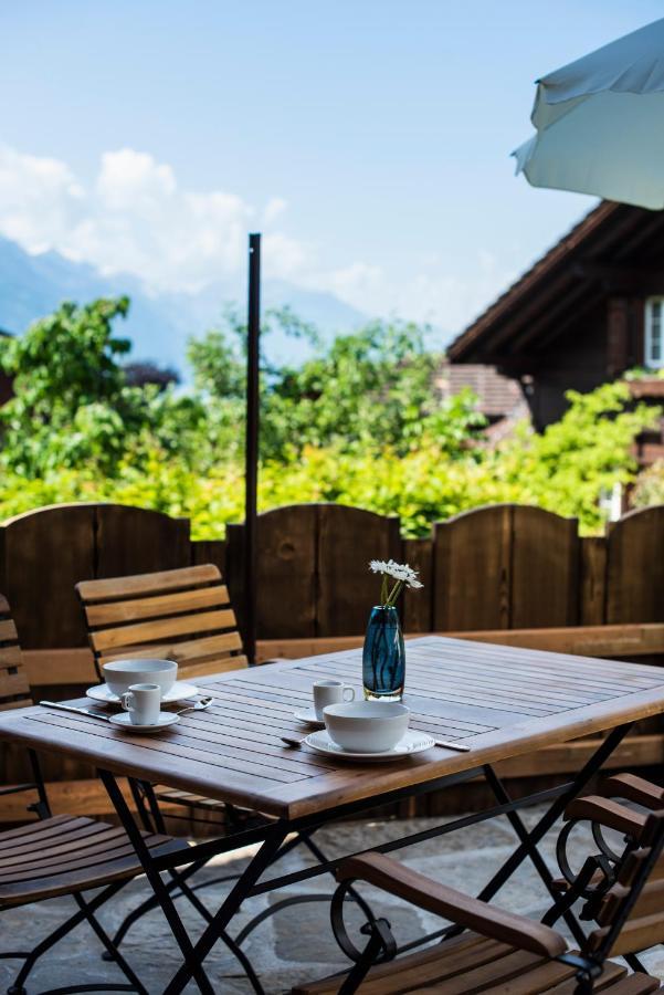 브리엔츠 Ferienhaus Chalet Steckli 빌라 외부 사진