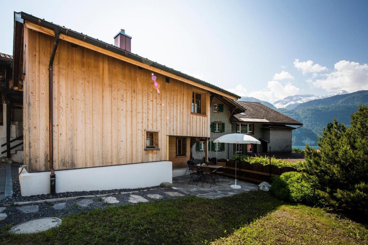 브리엔츠 Ferienhaus Chalet Steckli 빌라 외부 사진